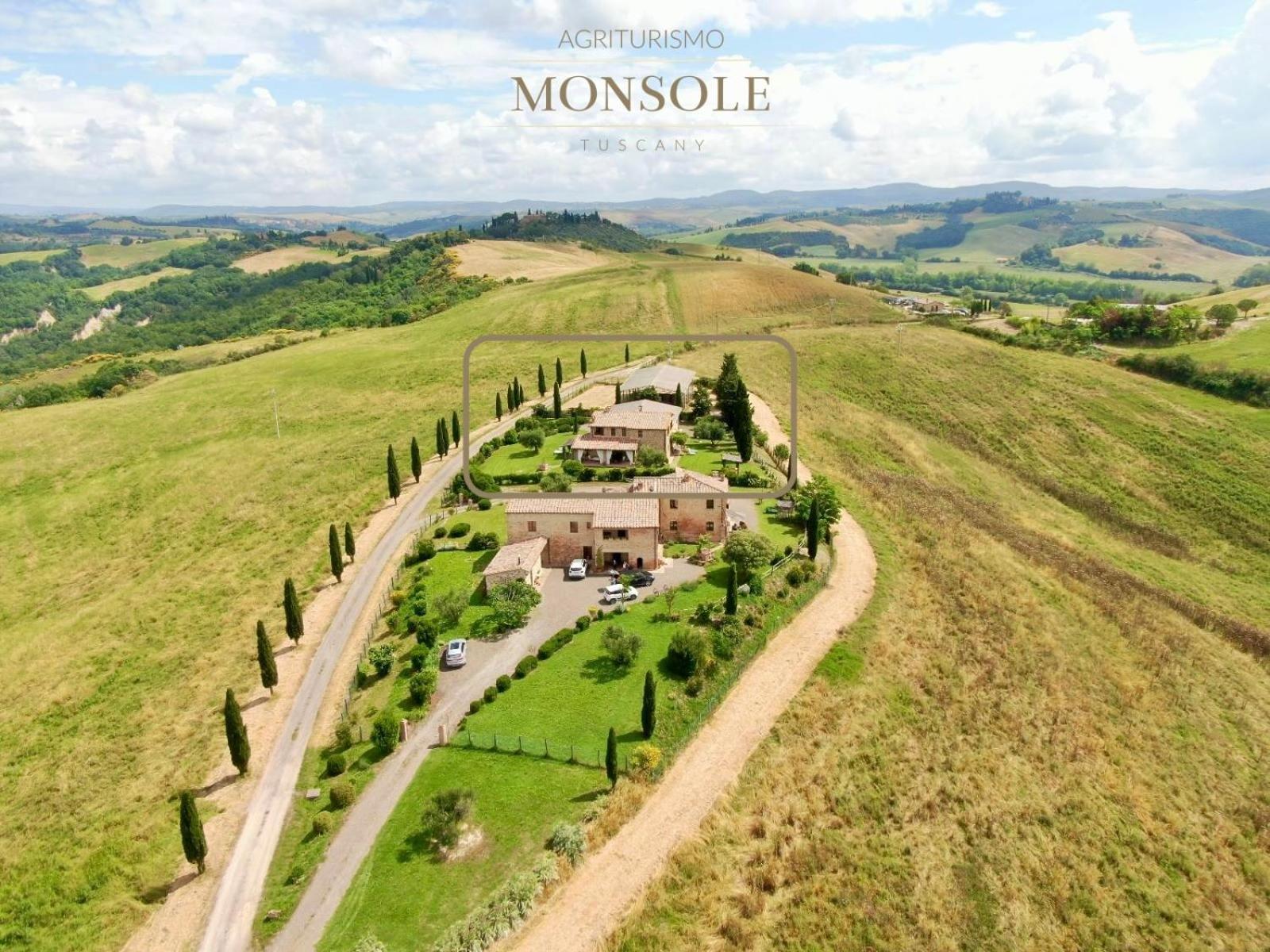 Agriturismo Monsole - Montalcino Dış mekan fotoğraf